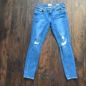 Frame Denim Le Skinny de Jeanne Ripped Size 28